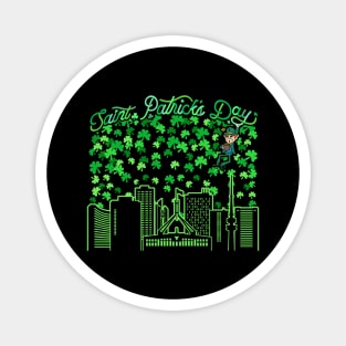 Saint Patrick's Day Canberra Australia Magnet